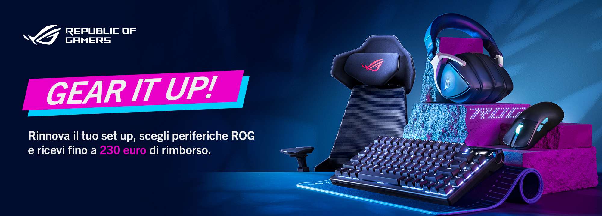Cashback Gaming Gear ASUS ROG